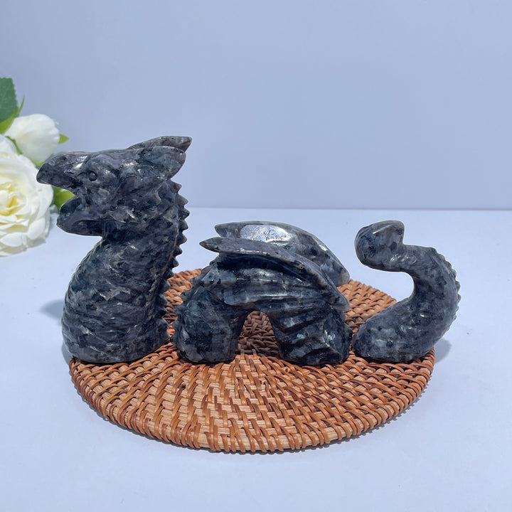 Larvikite Trident Dragon
