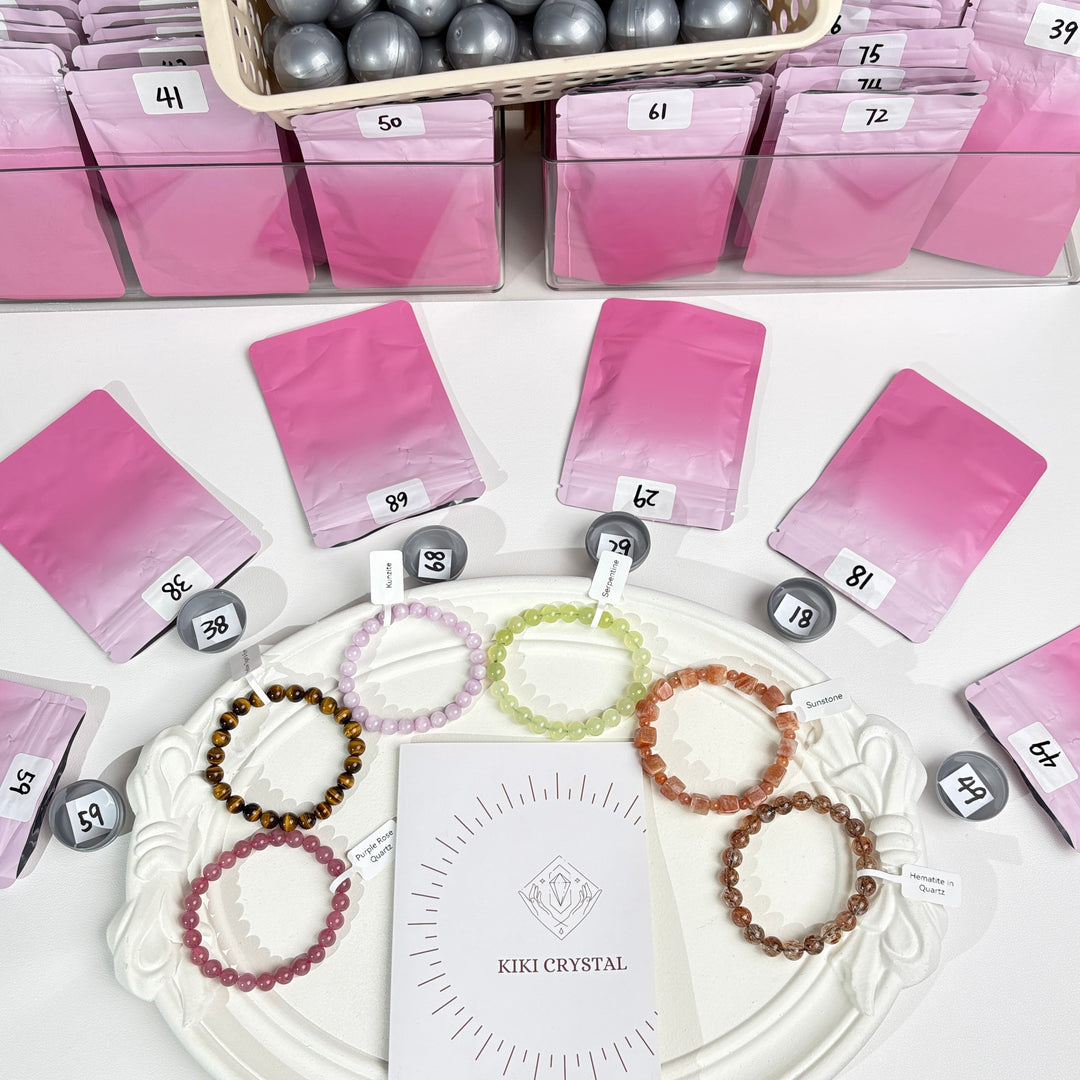 Kiki Crystal Bracelet Lucky Capsules Balls