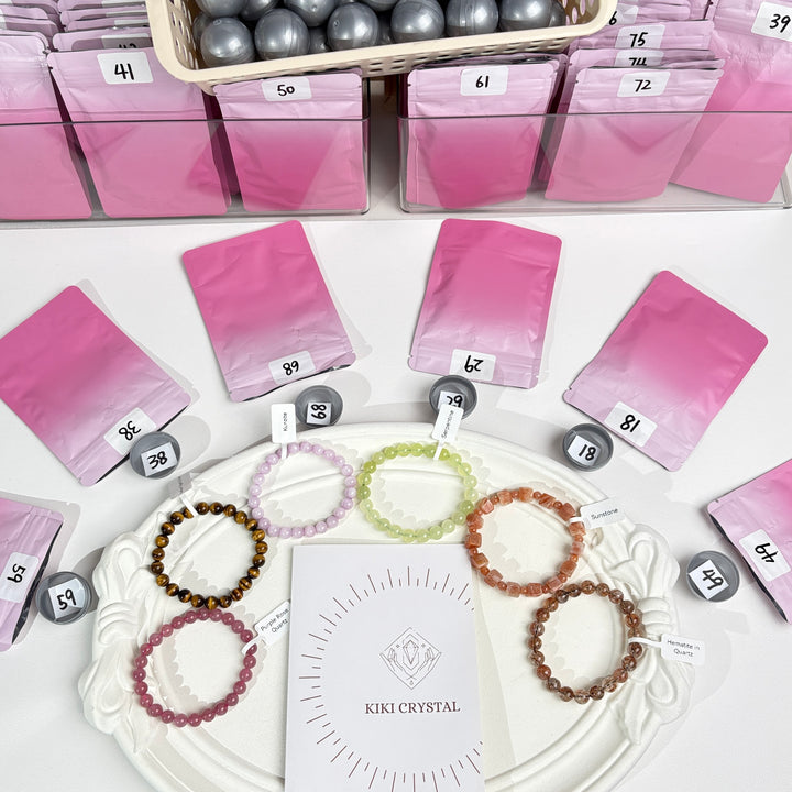 Kiki Crystal Bracelet Lucky Capsules Balls