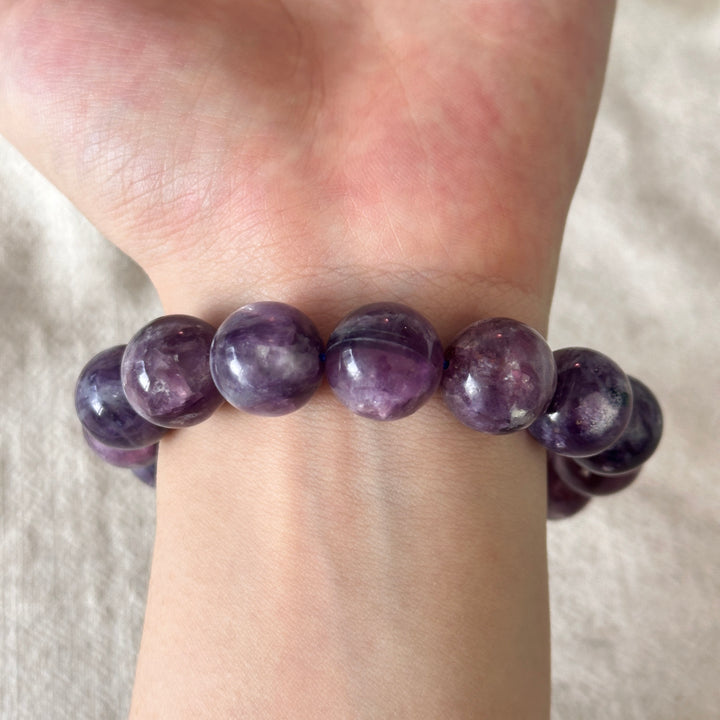 Prehnit Armband