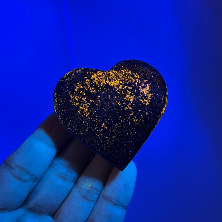 Natural Lapis Lazuli Crystal Heart