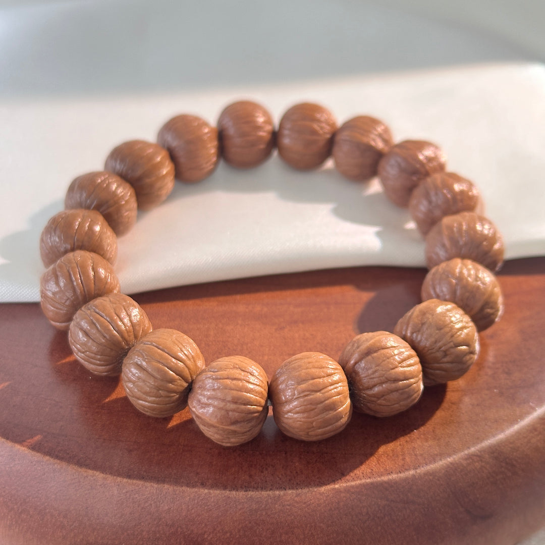 Monkey Head Walnut Bracelet 14.2-14.7mm