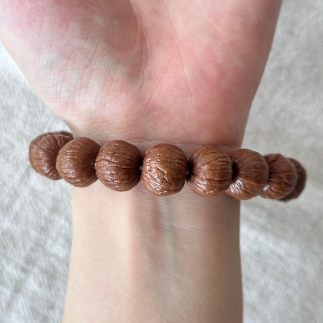 Monkey Head Walnut Bracelet 14.2-14.7mm