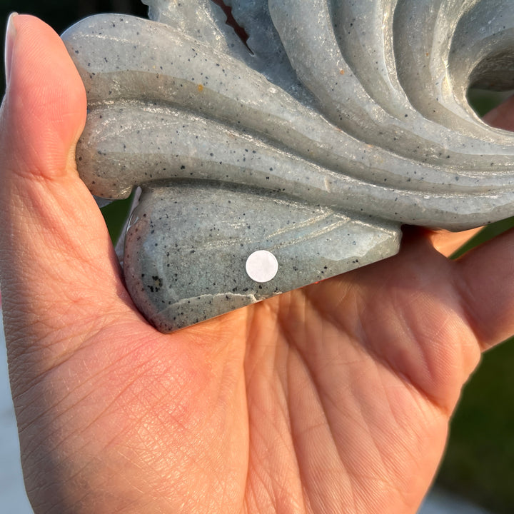 Unique Trolleite Goldfish Carving