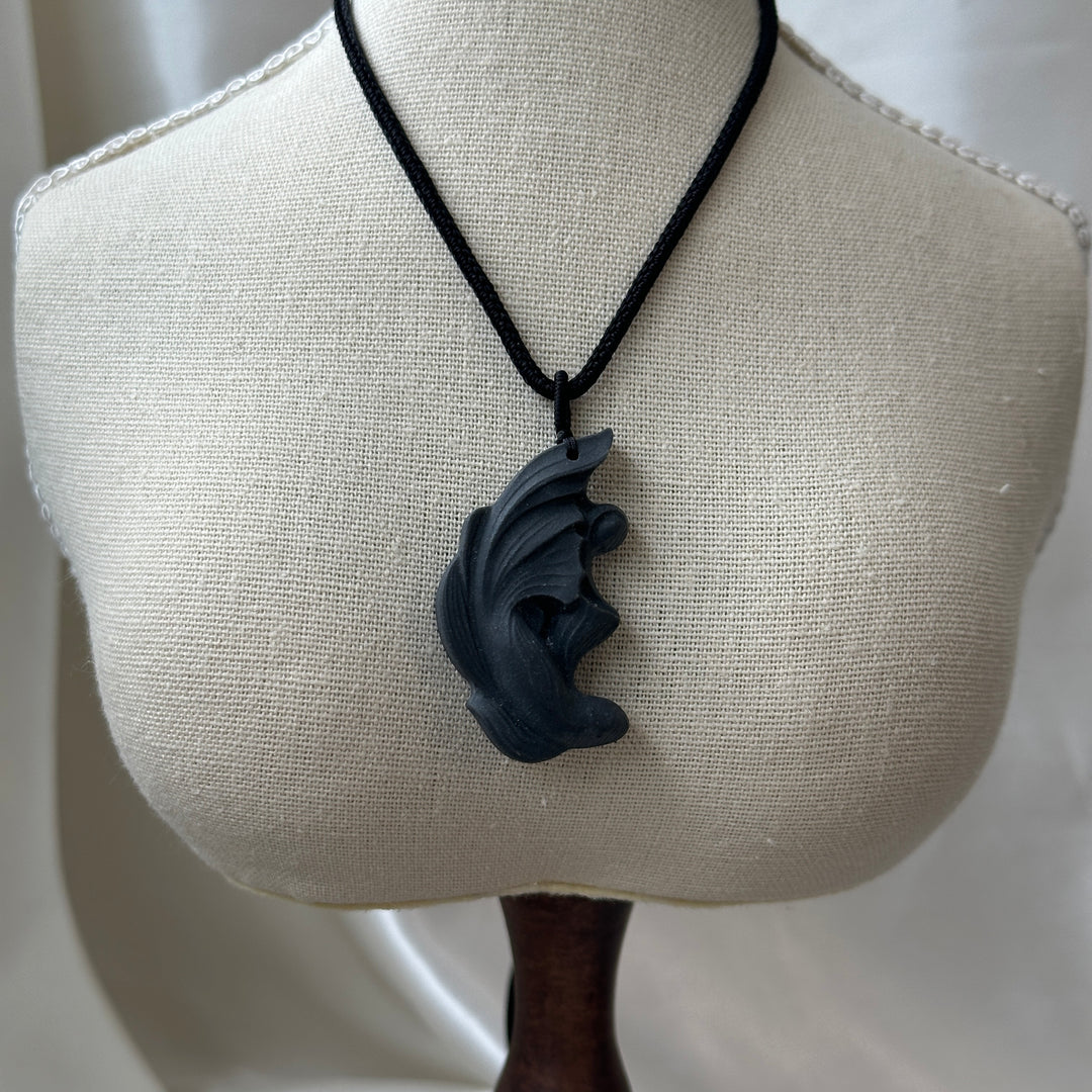 TaiJi Jasper Double Fish Crystal Pendant