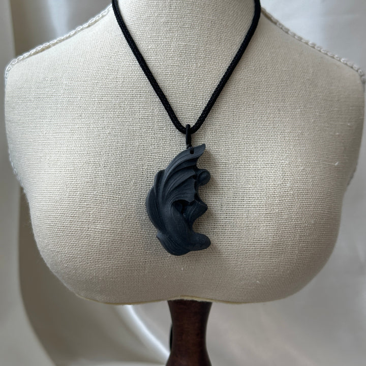 TaiJi Jasper Double Fish Crystal Pendant