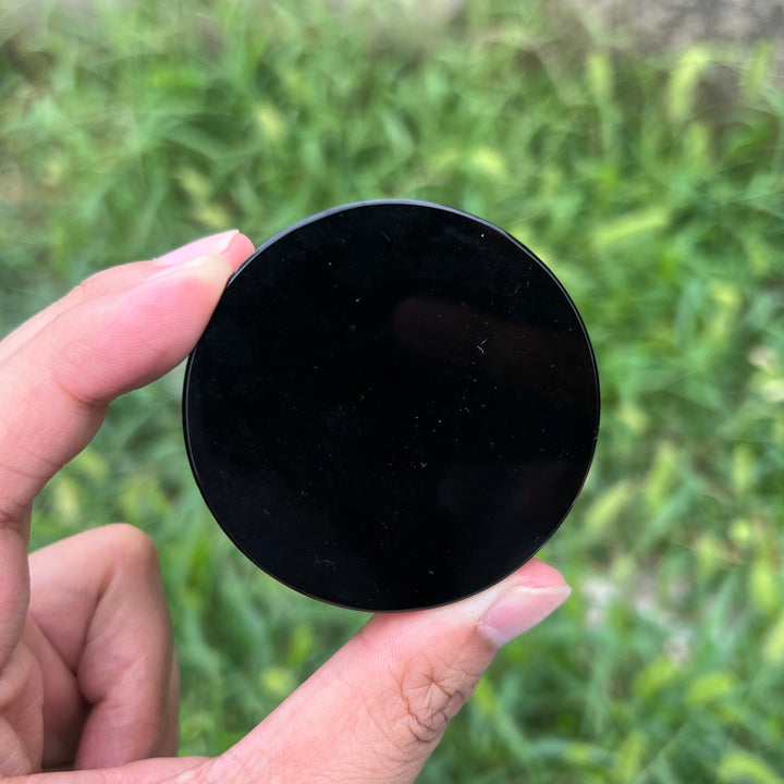Obsidian Sphere Holder