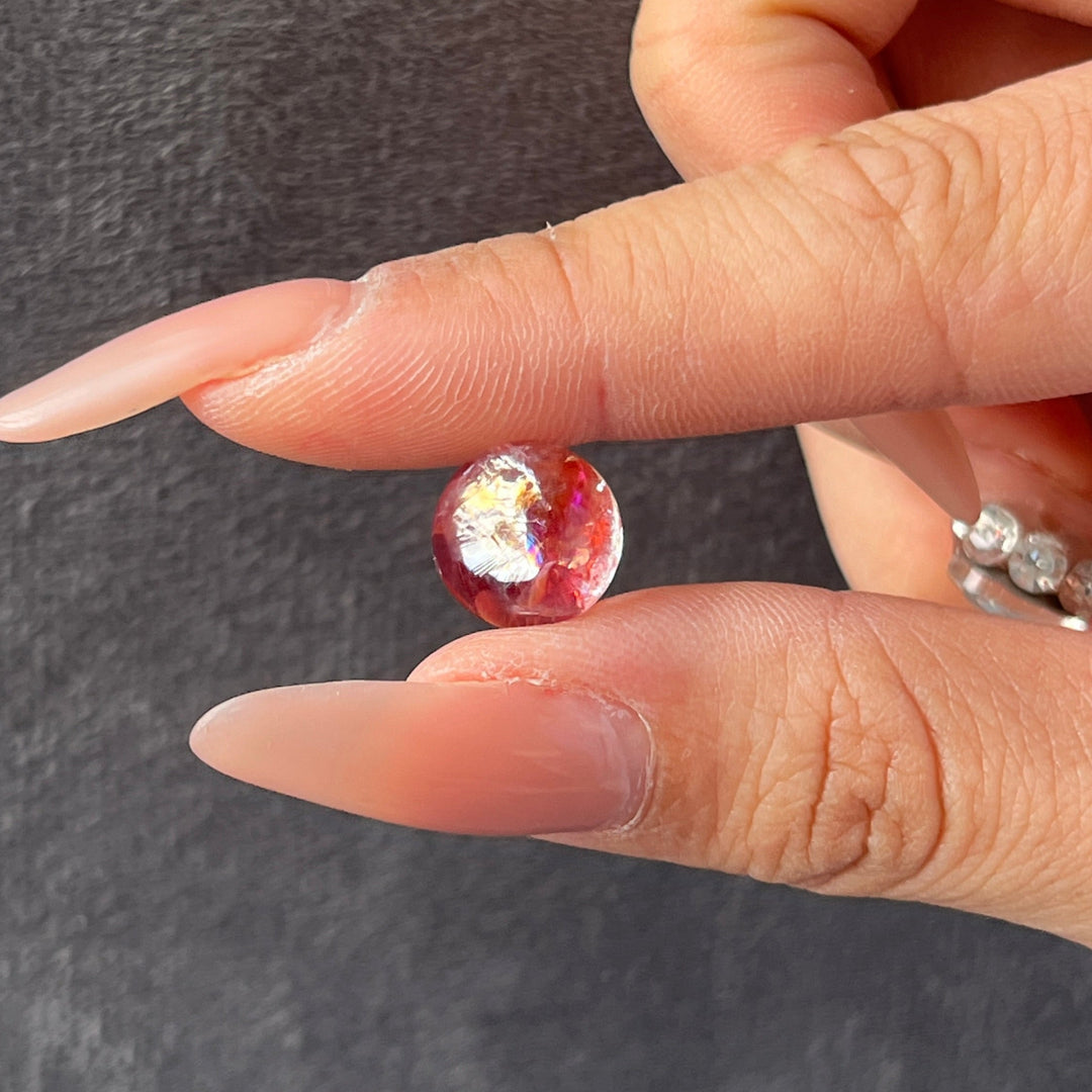 Fire Quartz Crystal Sphere