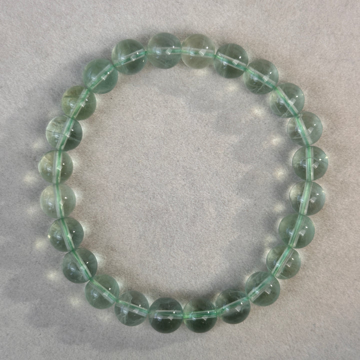 Green Fluorite Bracelet 8.0-8.4mm