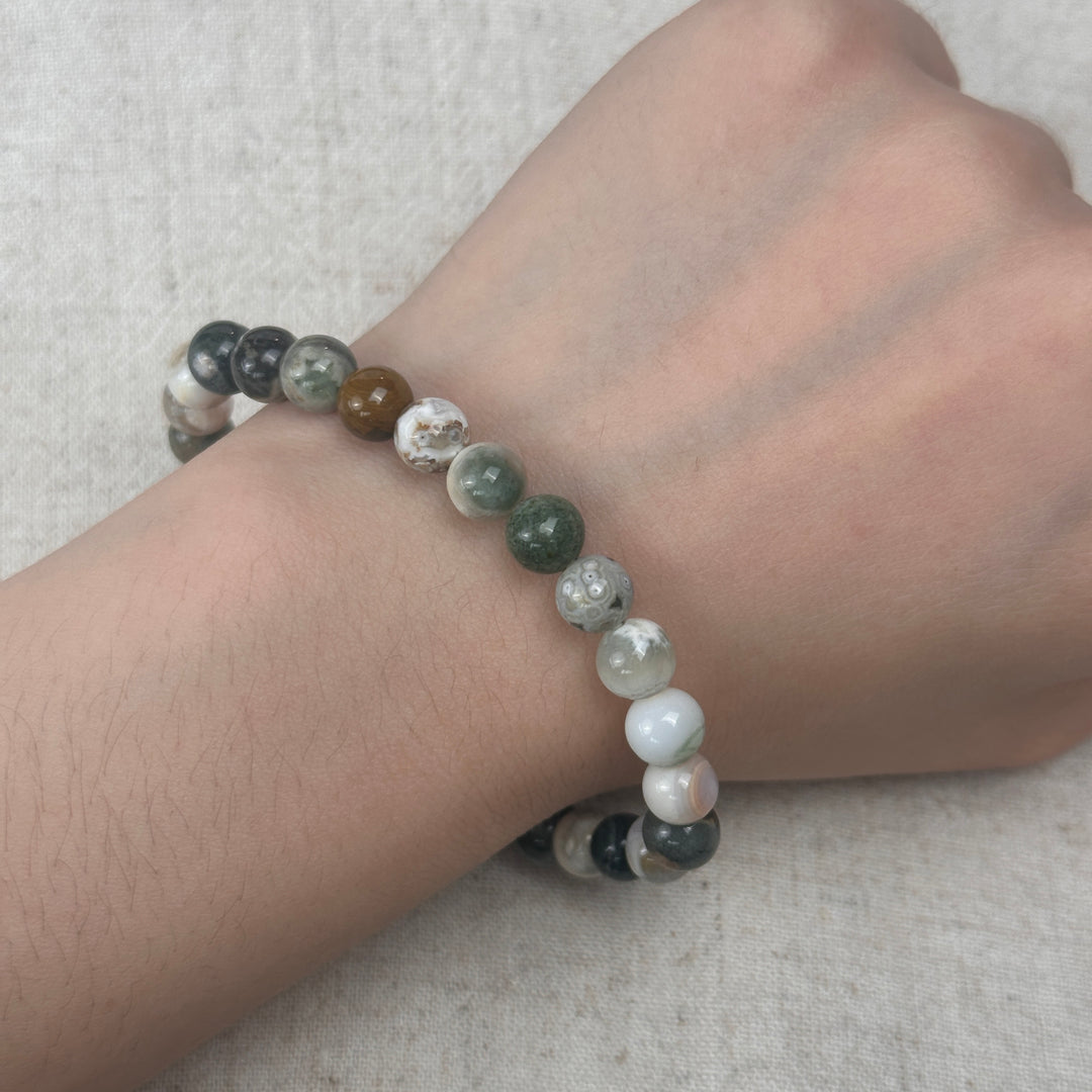 Ocean Jasper Bracelet 7.0-7.5mm