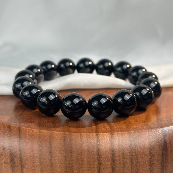 Black Tourmaline Bracelet 11.9-12.1mm