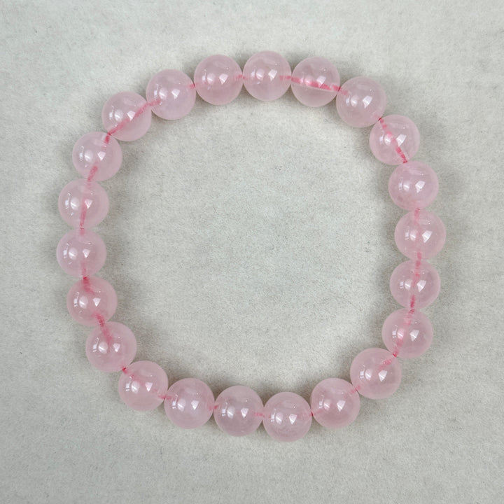 Rose Quartz Bracelet 8.7-8.9mm