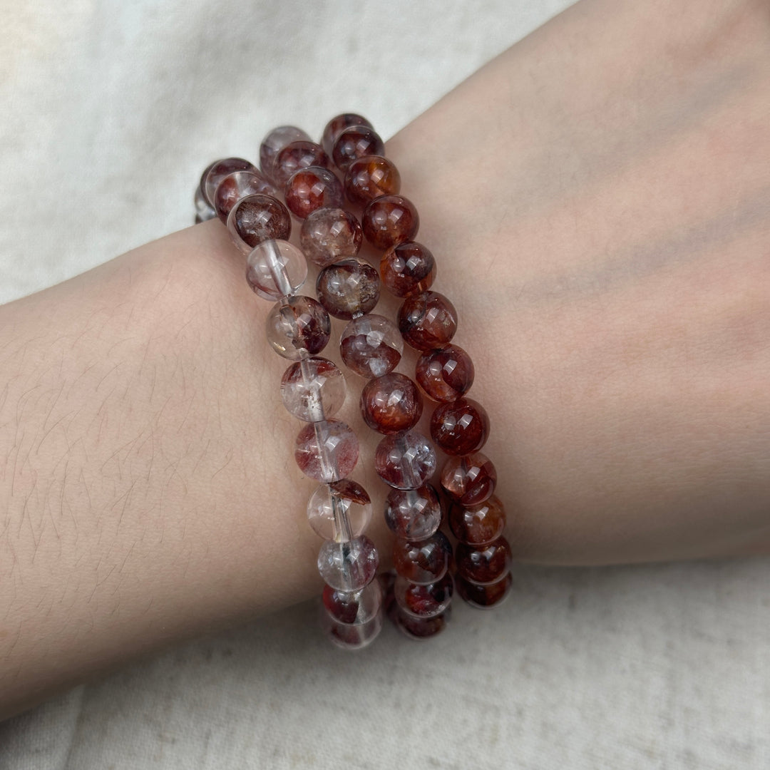 Fire Quartz Bracelet 6.4-7.4mm