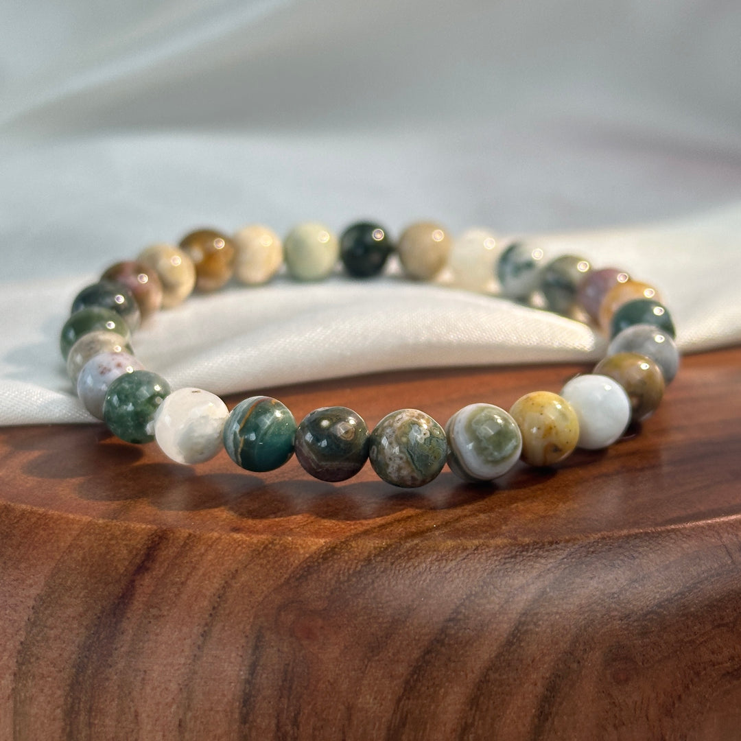 Ocean Jasper Bracelet 7.0-7.5mm