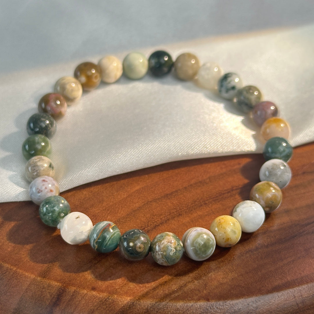 Ocean Jasper Bracelet 7.0-7.5mm