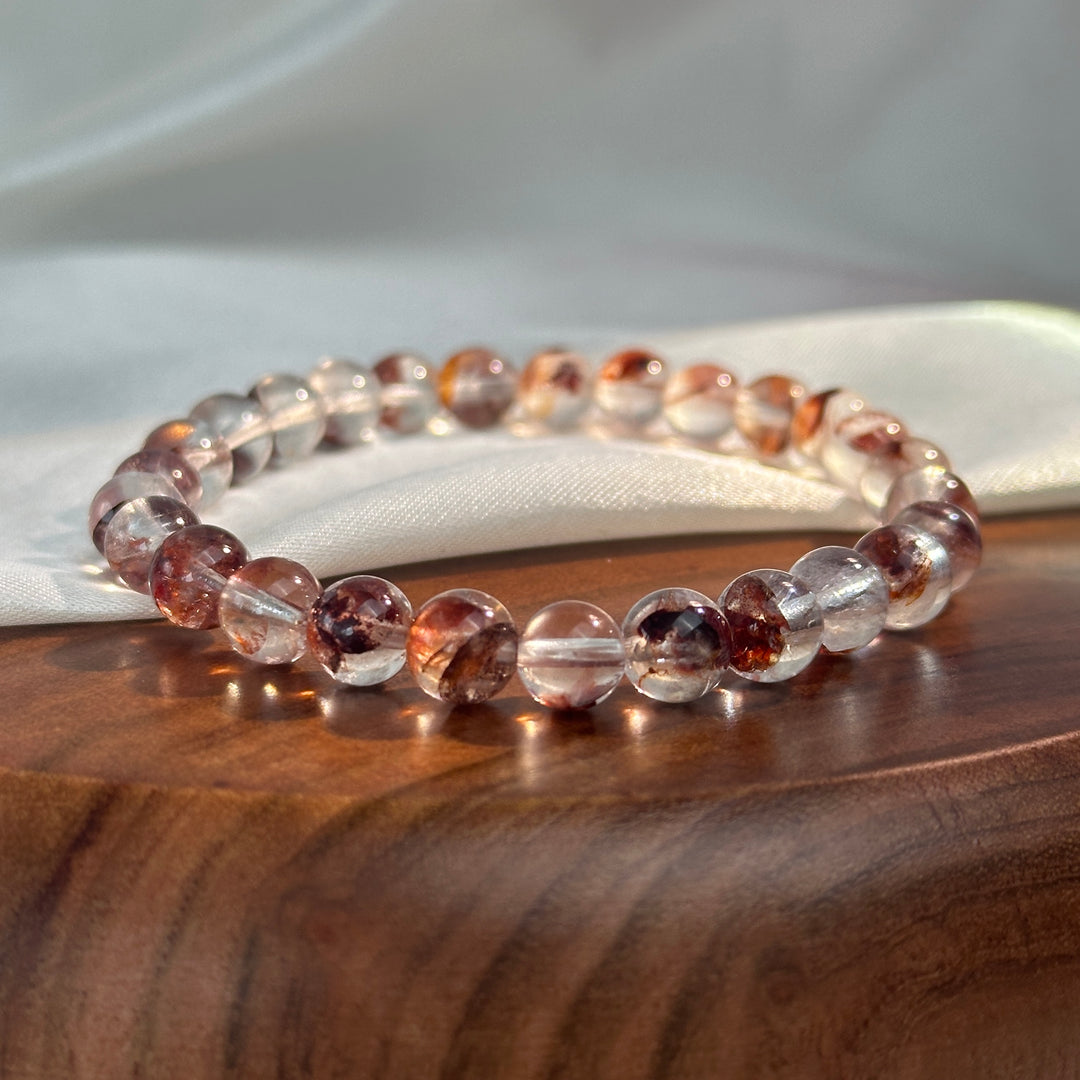 Fire Quartz Bracelet 6.4-7.4mm