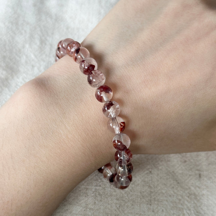 Fire Quartz Bracelet 6.4-7.4mm