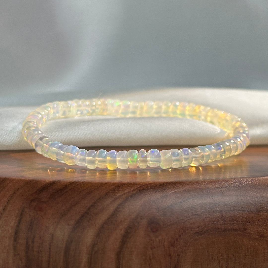 Opal Straight-Cut Bracelet 4.1-4.7mm