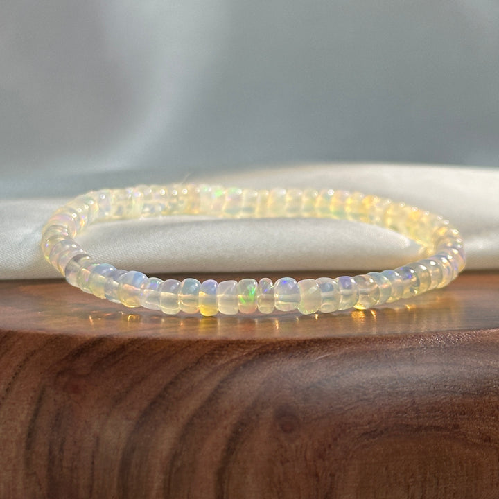 Opal Straight-Cut Bracelet 4.1-4.7mm
