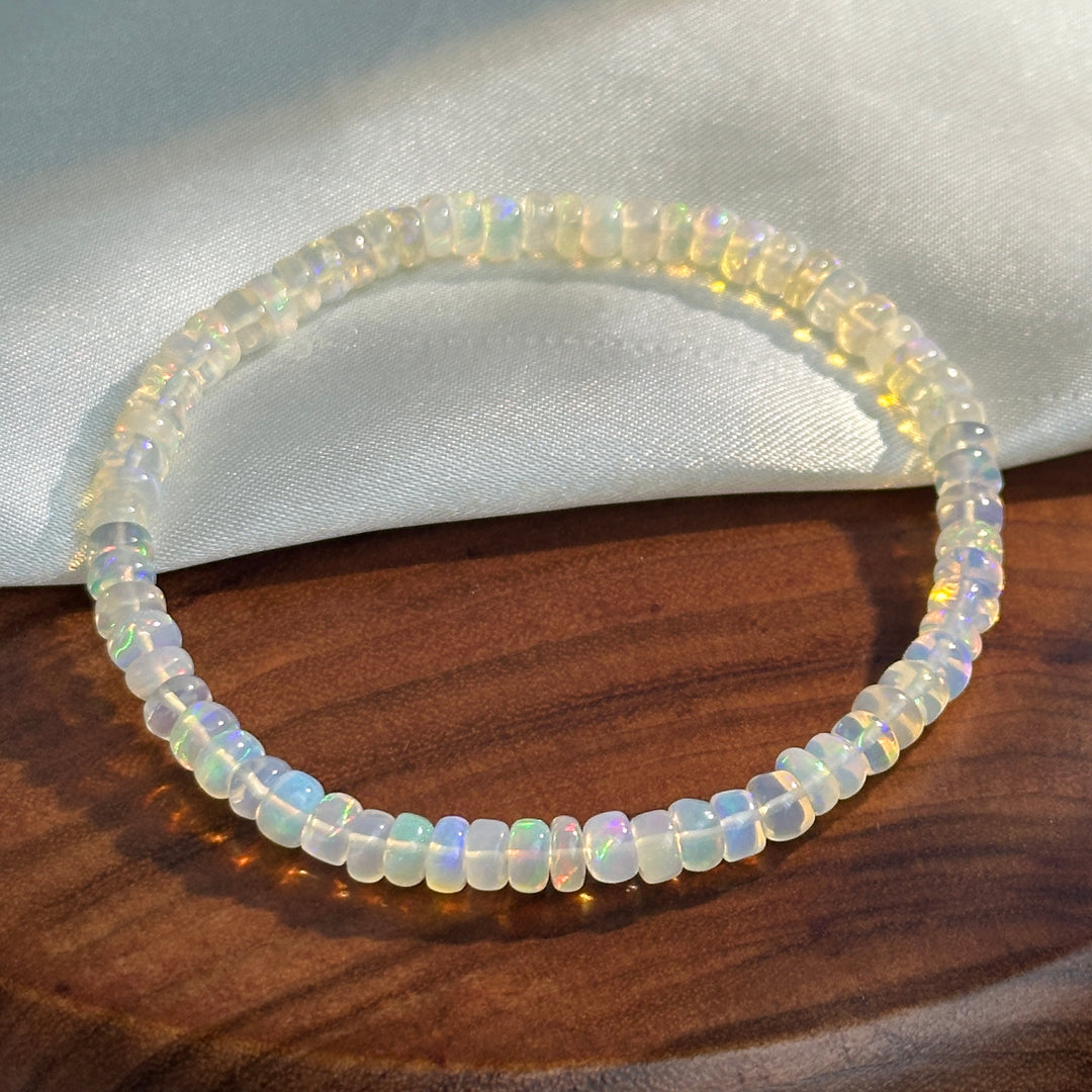 Opal Straight-Cut Bracelet 4.1-4.7mm