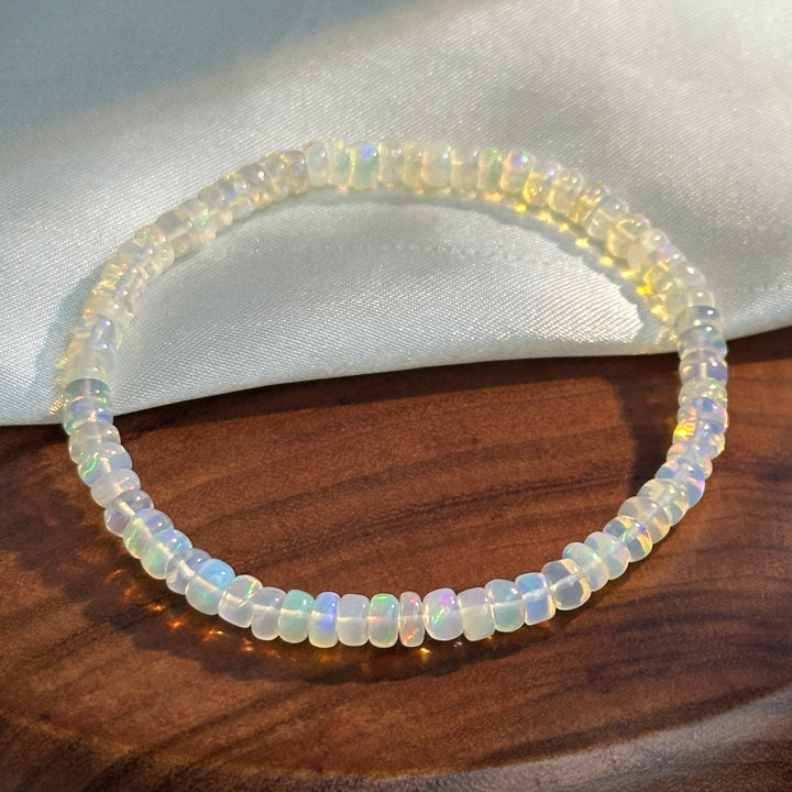 Opal Straight-Cut Bracelet 4.1-4.7mm