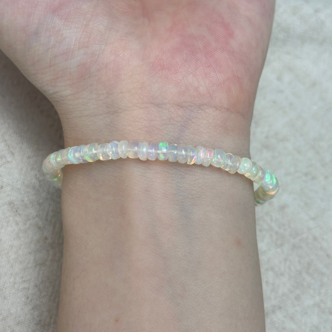 Opal Straight-Cut Bracelet 4.1-4.7mm