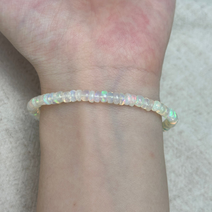 Opal Straight-Cut Bracelet 4.1-4.7mm