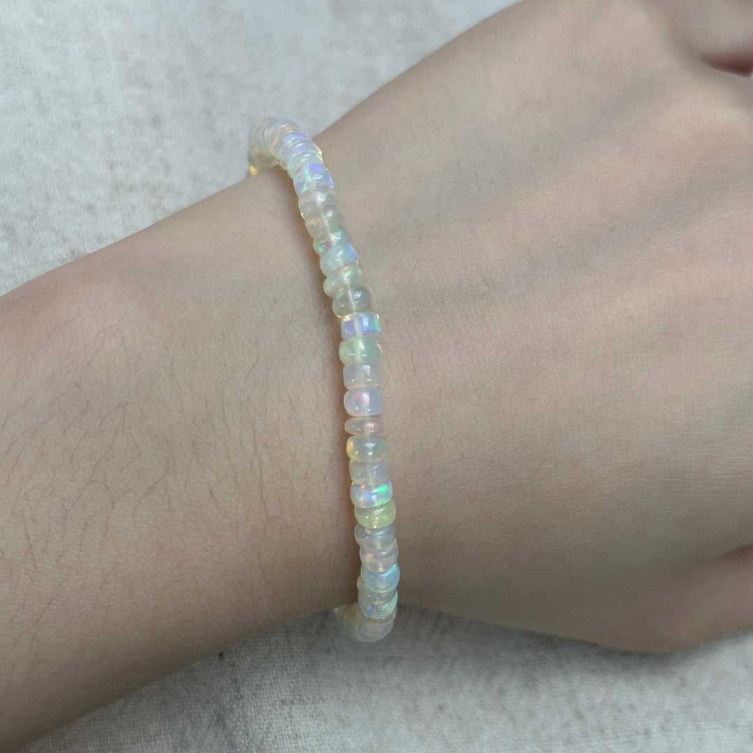 Opal Straight-Cut Bracelet 4.1-4.7mm