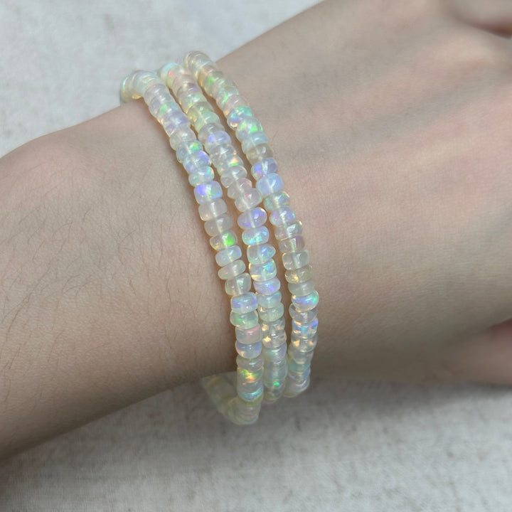 Opal Straight-Cut Bracelet 4.1-4.7mm