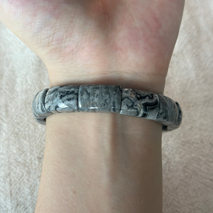 Prehnit Armband