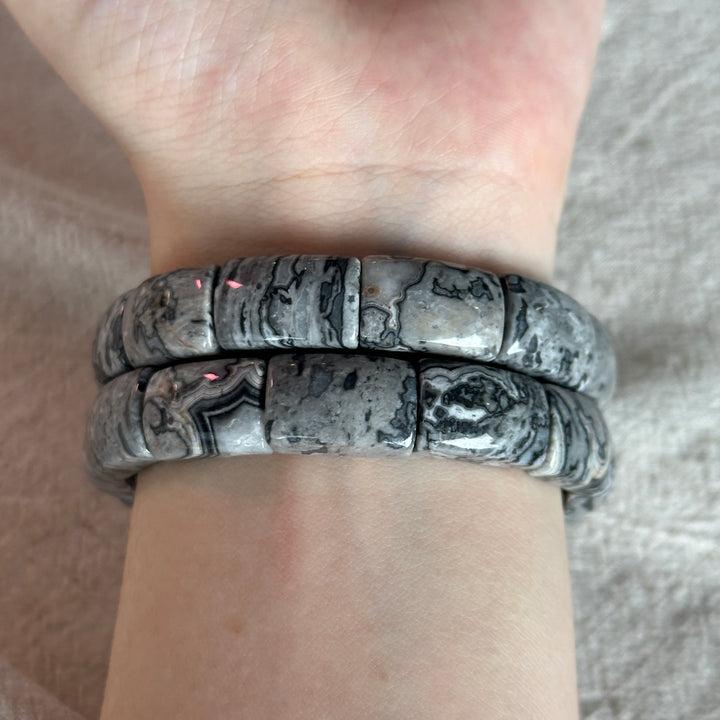 Prehnit Armband