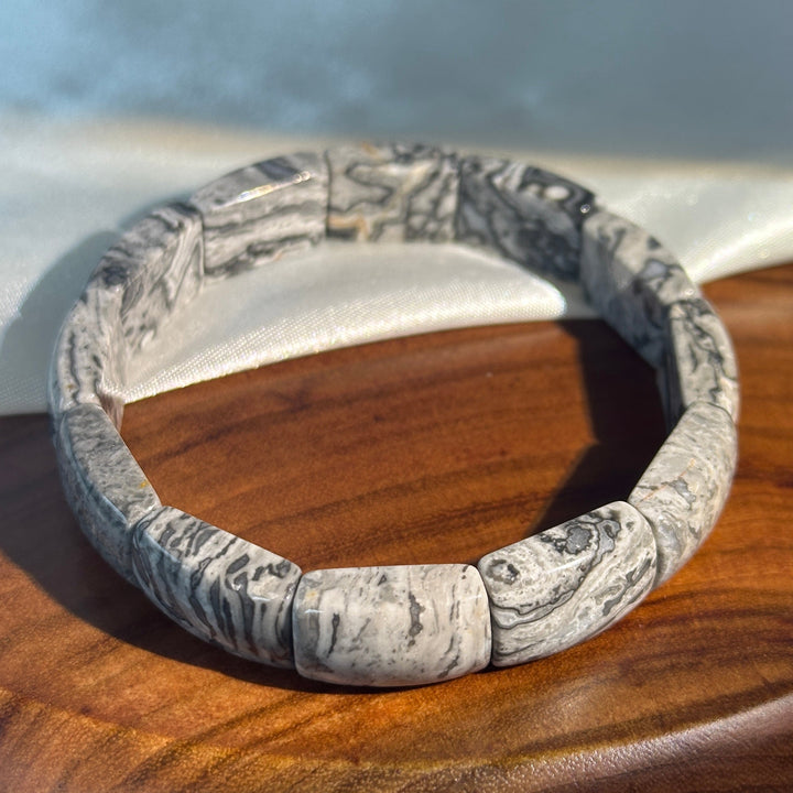 Prehnit Armband