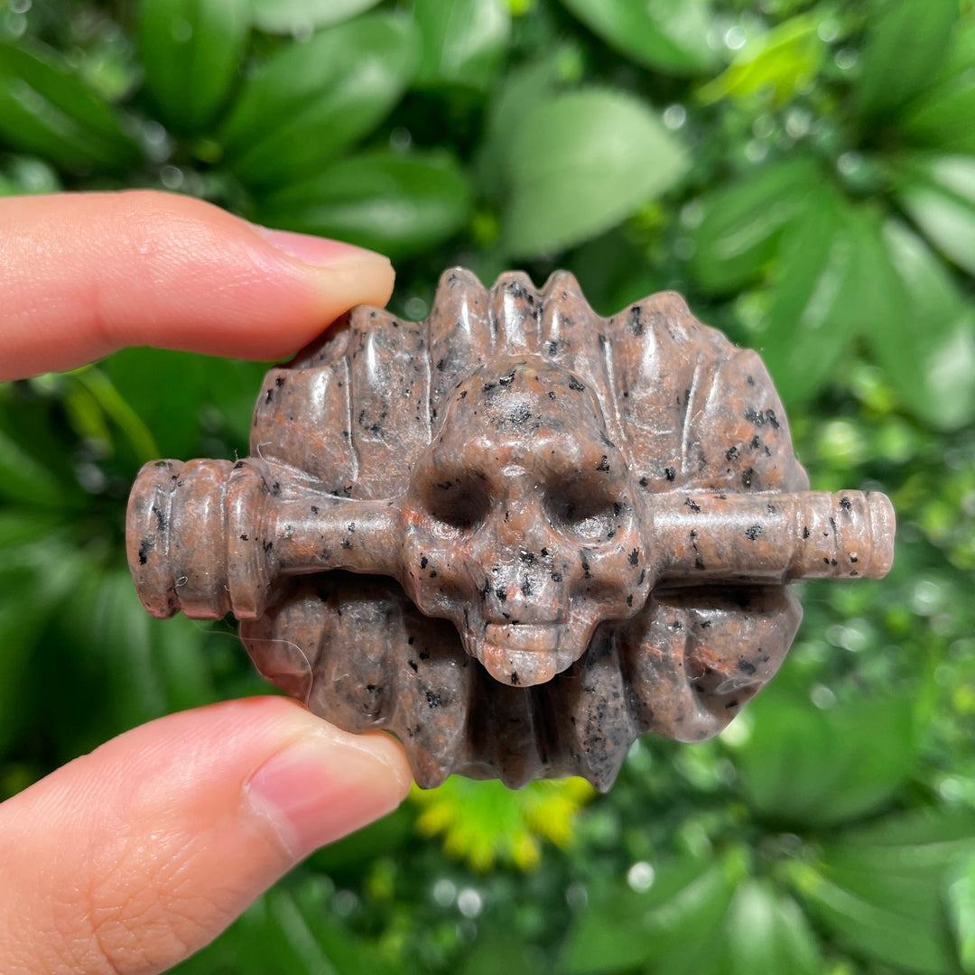 Crystal Nail Skull