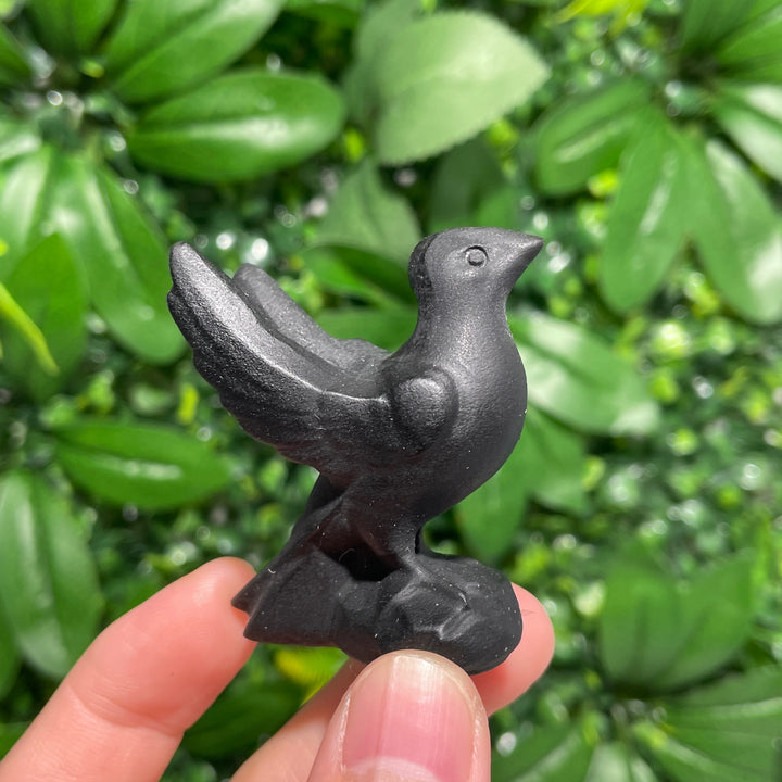 Black Obsidian Peace Dove