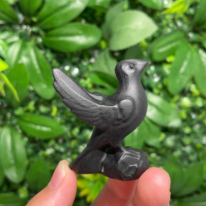 Black Obsidian Peace Dove