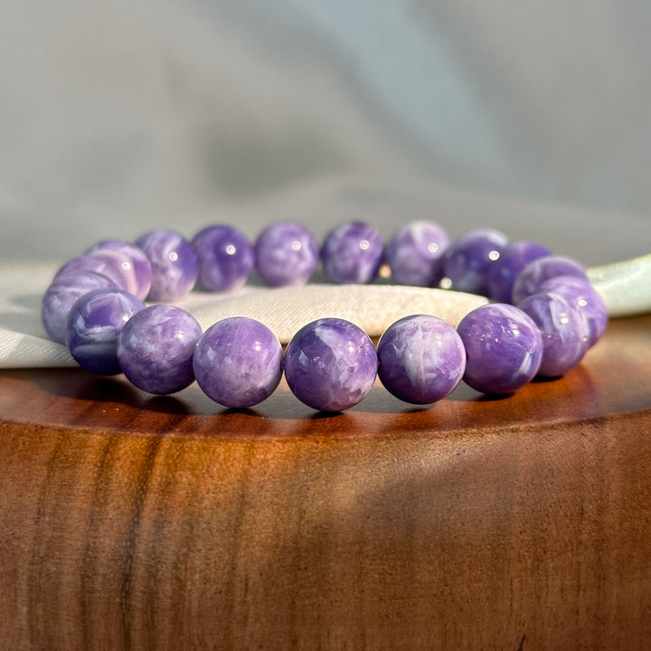 Lavender Amethyst Bracelet 10.4-10.8mm