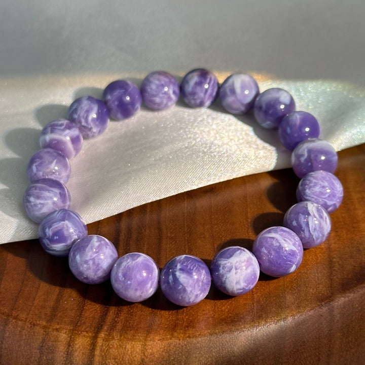 Lavender Amethyst Bracelet 10.4-10.8mm