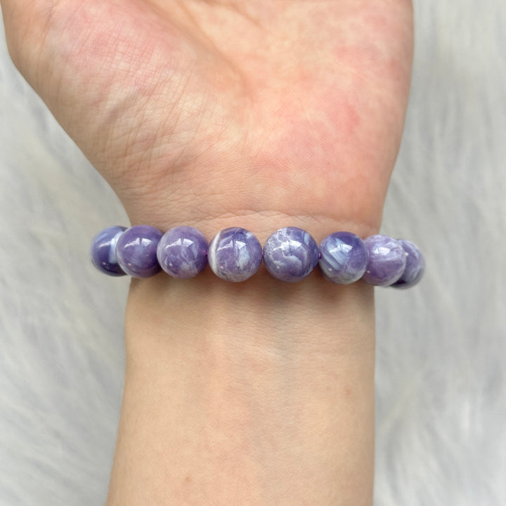 Lavender Amethyst Bracelet 10.4-10.8mm