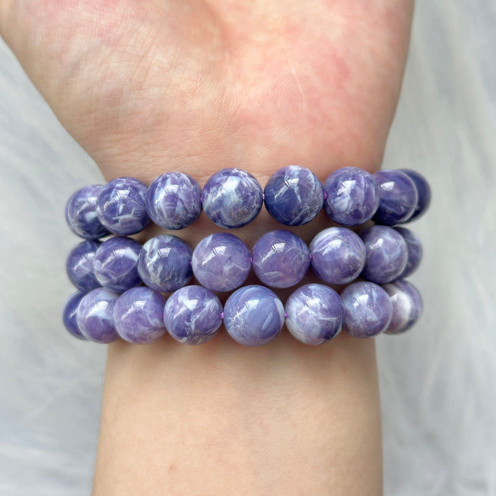 Lavender Amethyst Bracelet 10.4-10.8mm