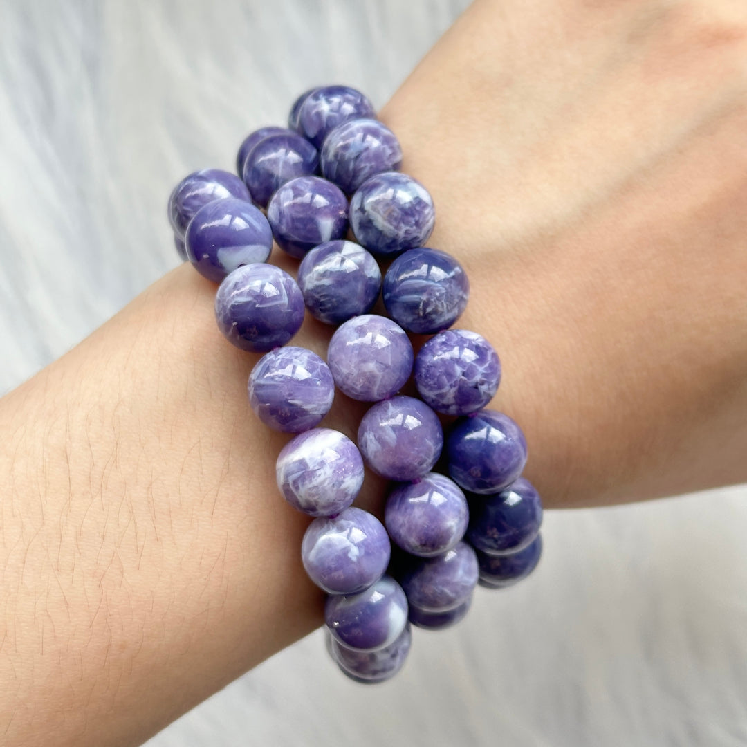 Lavender Amethyst Bracelet 10.4-10.8mm