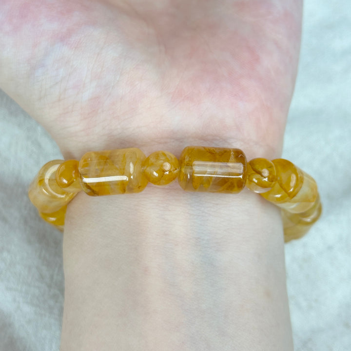 Golden Healer Quartz Bracelet 9.8-10.1mm