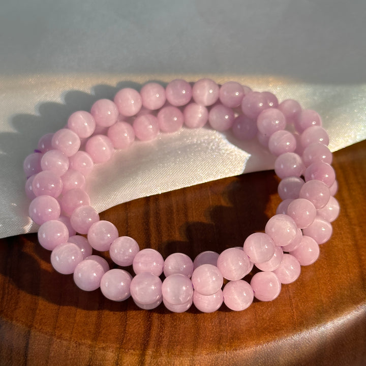 Pulsera de Fluorita Púrpura 7.0-7.9mm