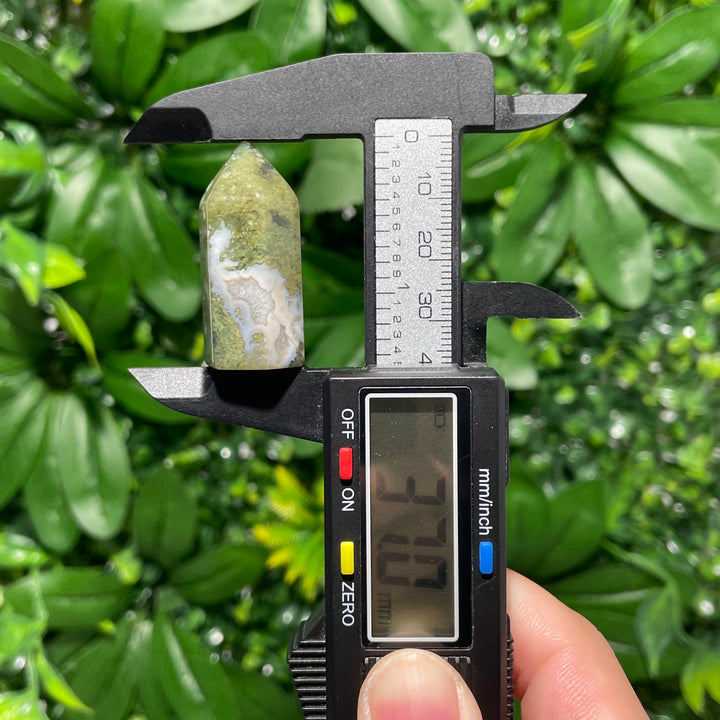 Moss Agate Mini Point
