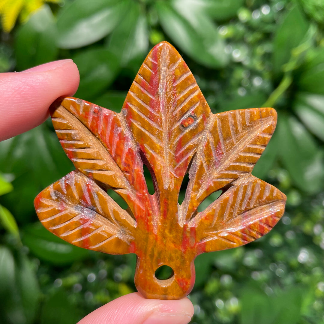 Ocean Jasper Maple leaves