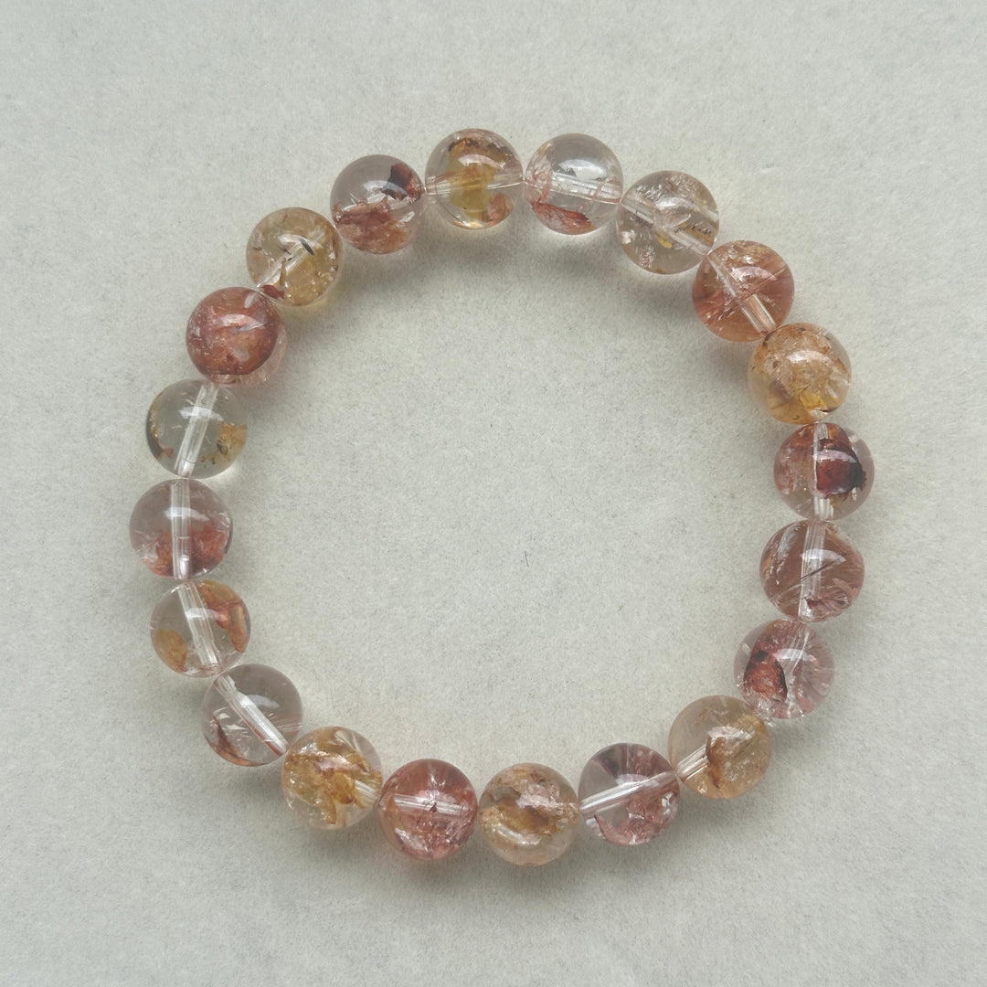 Koi Fire Quartz Bracelet 9.9-10.3mm