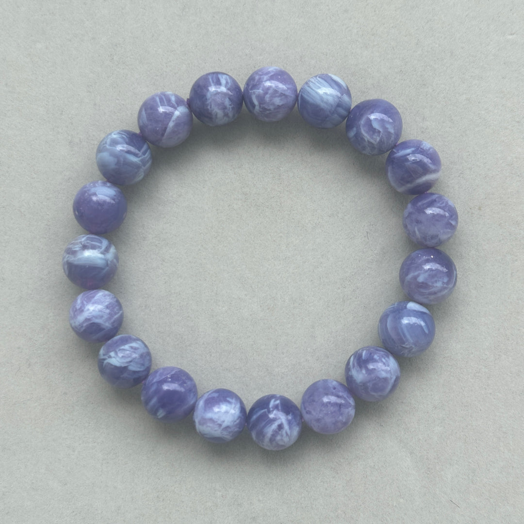 Lavender Amethyst Bracelet 10.4-10.8mm