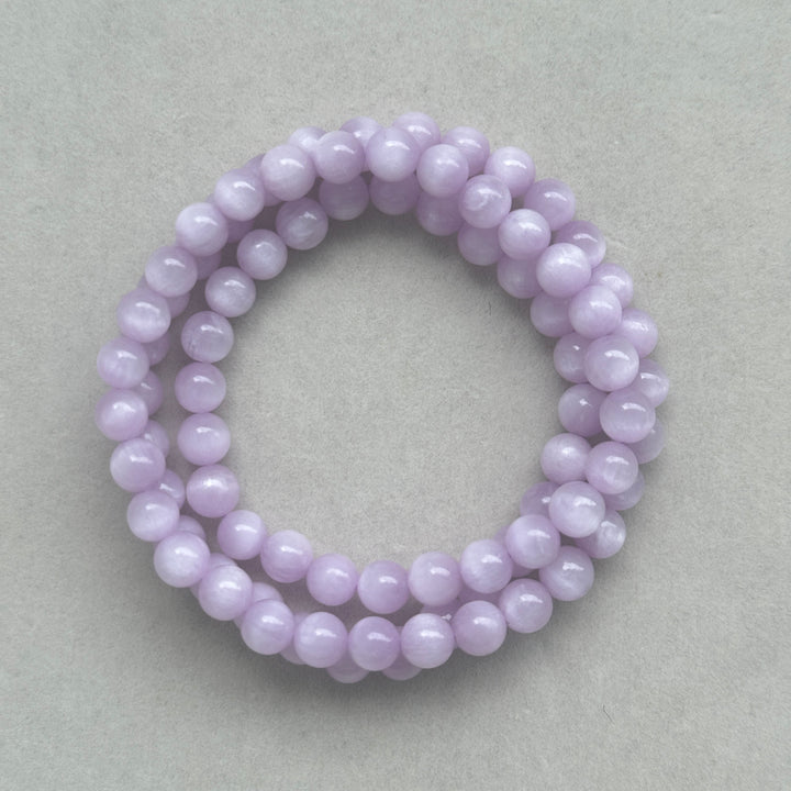 Pulsera de Fluorita Púrpura 7.0-7.9mm