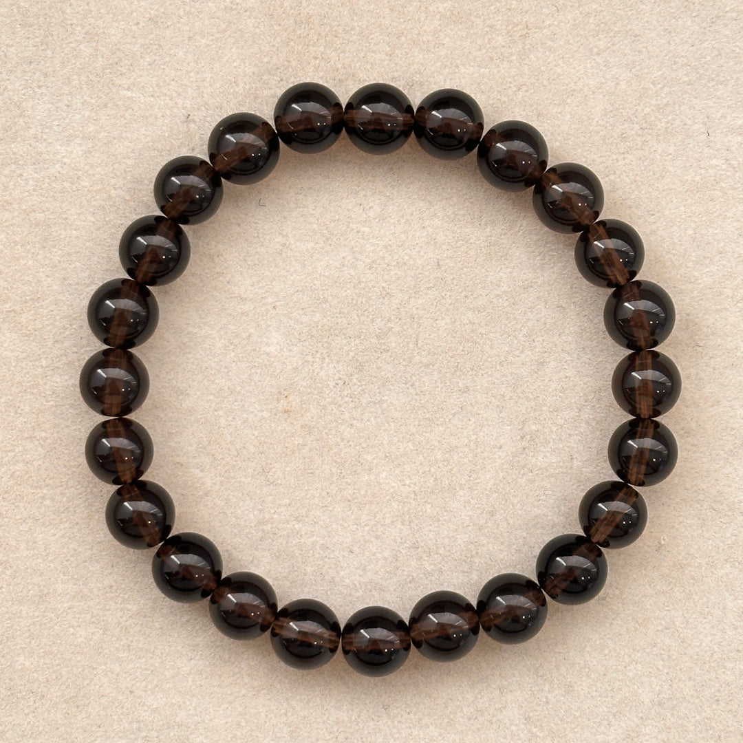 Smoky Quartz Bracelet 8.0-8.3mm
