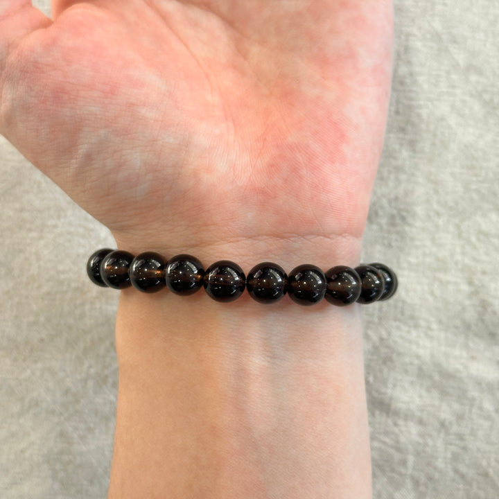 Smoky Quartz Bracelet 8.0-8.3mm