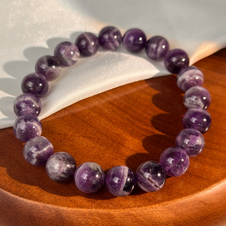 Dream Amethyst Bead Bracelet 9.8-10.3mm